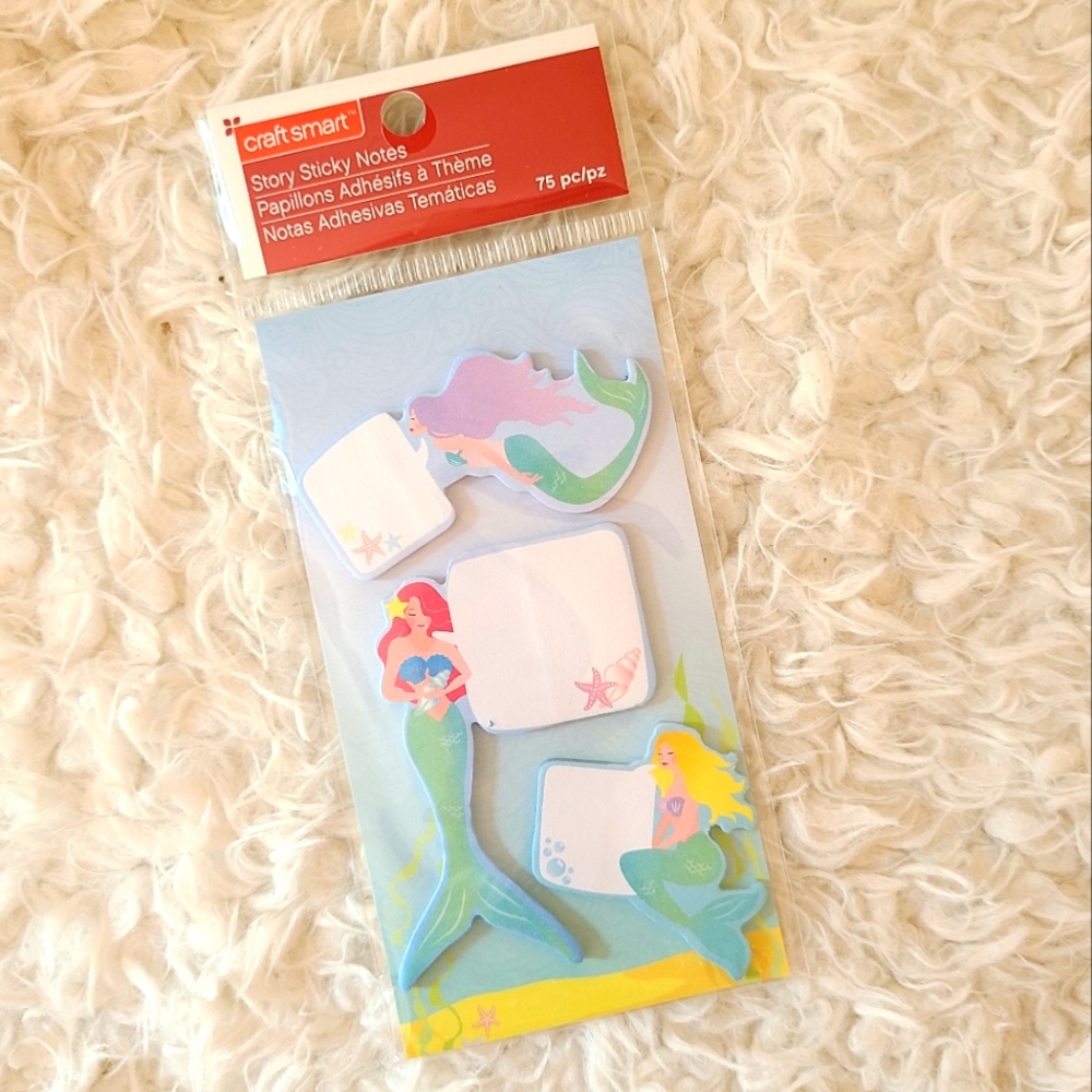 🆕️ trio of mermaids sticky notes
